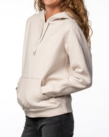 Hooded Sweatshirt: Bone (CF)