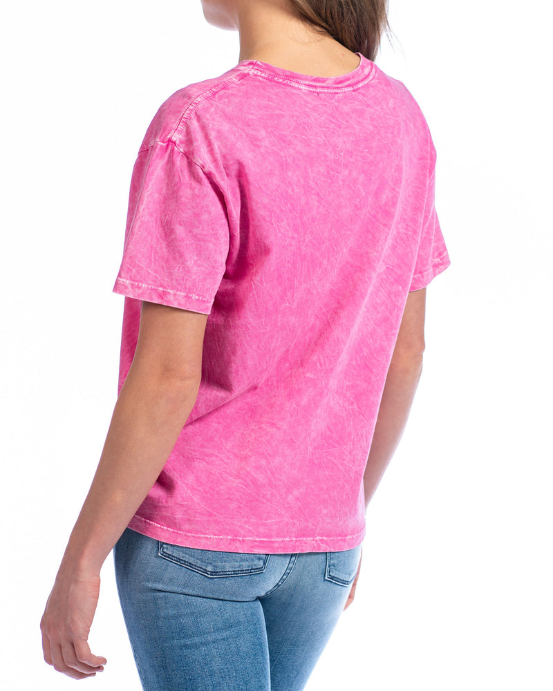Relaxed Crew T-shirt : Frosted Fuchsia
