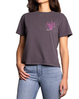 Relaxed Crew T-shirt : Fuchsia Cowgirl