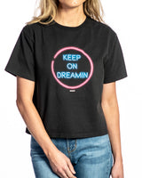 Boxy T-shirt : Keep on Dreamin