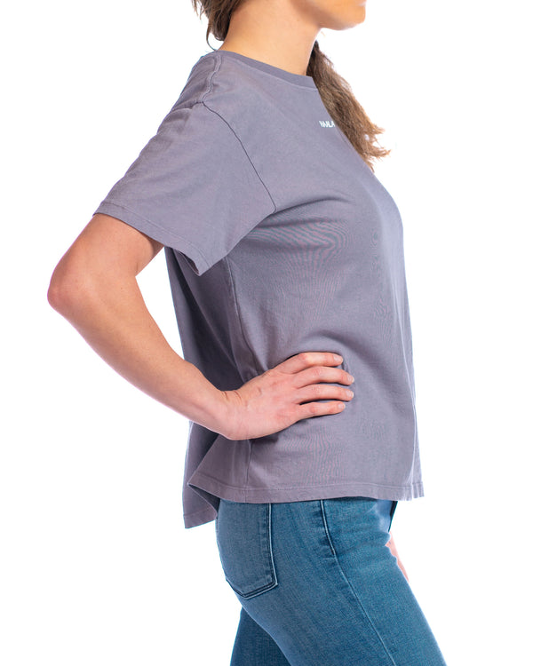 Relaxed Crew T-shirt : Lavender Grey