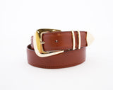 Italian Calf Belt : Cognac