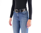Italian Vachetta Belt : Black