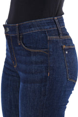 VENICE : Bootcut (Deep Ocean) Gold Combo