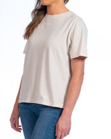Relaxed Crew T-shirt : Bone White