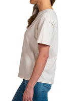 Relaxed Crew T-shirt : Bone White