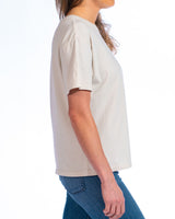 Relaxed Crew T-shirt : Bone White