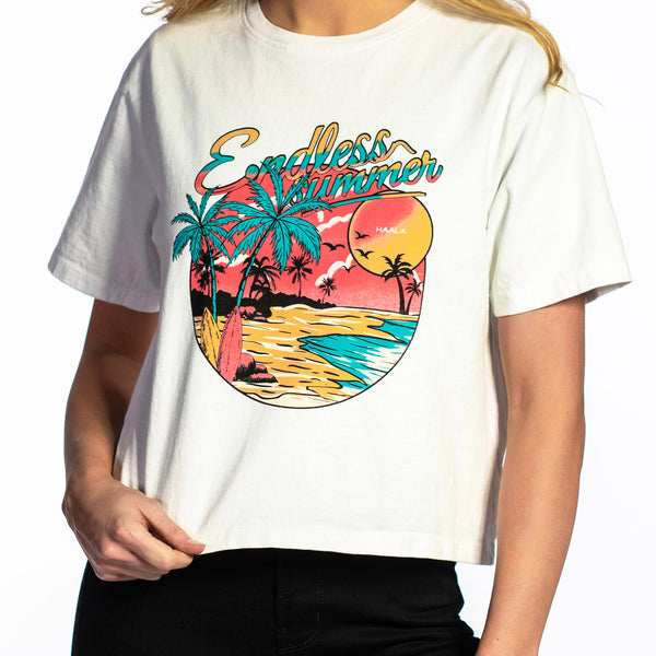 Boxy T-shirt : Endless Summer – HAALA Denim