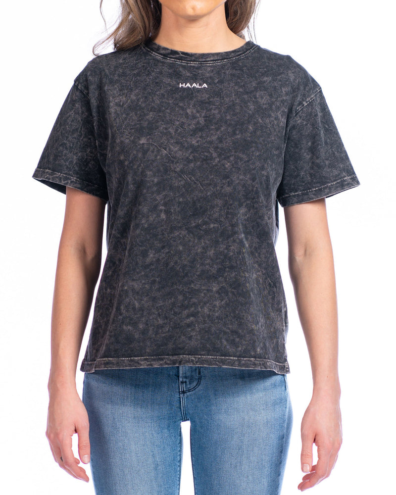 Relaxed Crew T-shirt : Frosted Black