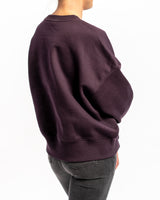 Heavy Crew Sweatshirt: Plum