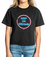 Boxy T-shirt : Keep on Dreamin