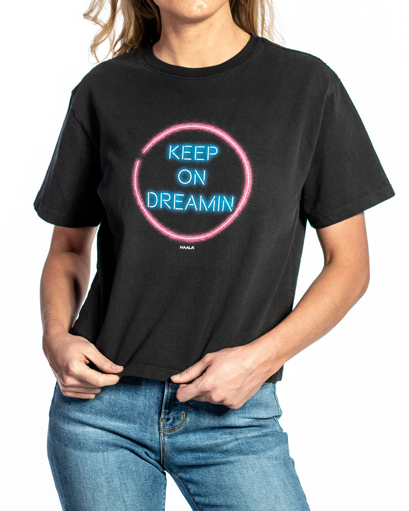 Boxy T-shirt : Keep on Dreamin