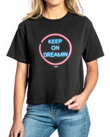 Boxy T-shirt : Keep on Dreamin