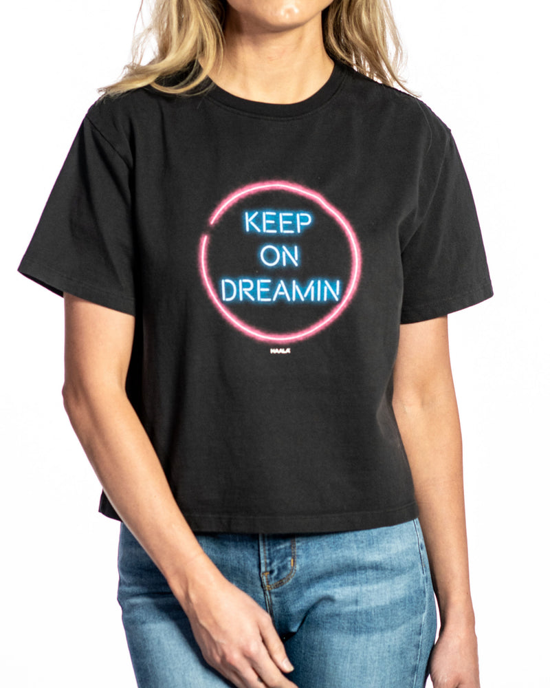 Boxy T-shirt : Keep on Dreamin