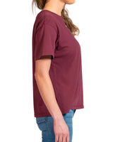 Relaxed Crew T-shirt : Red Mahogany