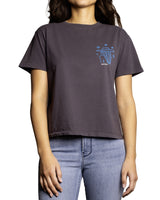 Relaxed Crew T-shirt : Teal Cowgirl