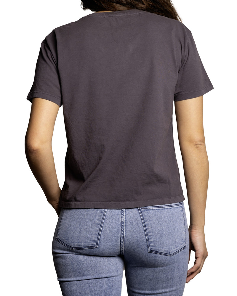 Relaxed Crew T-shirt : Teal Cowgirl