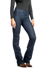 VENICE : Bootcut (Midnight) Navy Stitch