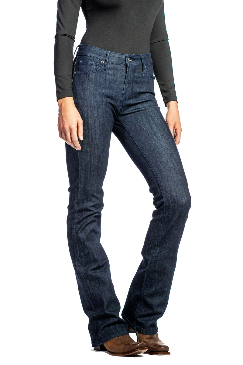 VENICE : Bootcut (Midnight) Navy Stitch