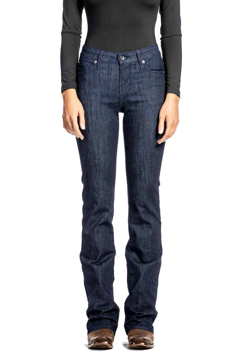 VENICE : Bootcut (Midnight) Navy Stitch