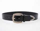 Italian Vachetta Belt : Black
