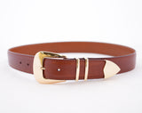 Italian Calf Belt : Cognac