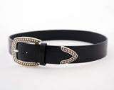 Italian Vachetta Belt : Black
