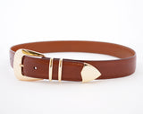 Italian Calf Belt : Cognac