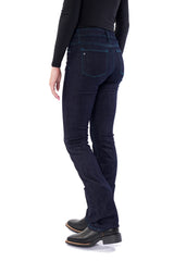 WESTERLY : Straight Leg (Midnight) Teal Stitch