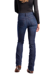 WESTERLY : Straight Leg (Deep Ocean) Violet Stitch