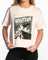 Boxy T-shirt : Western Poster