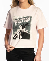 Boxy T-shirt : Western Poster