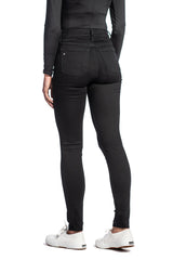 WHITNEY : High-Rise Skinny (Black) Black Stitch