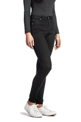 WHITNEY : High-Rise Skinny (Black) Black Stitch