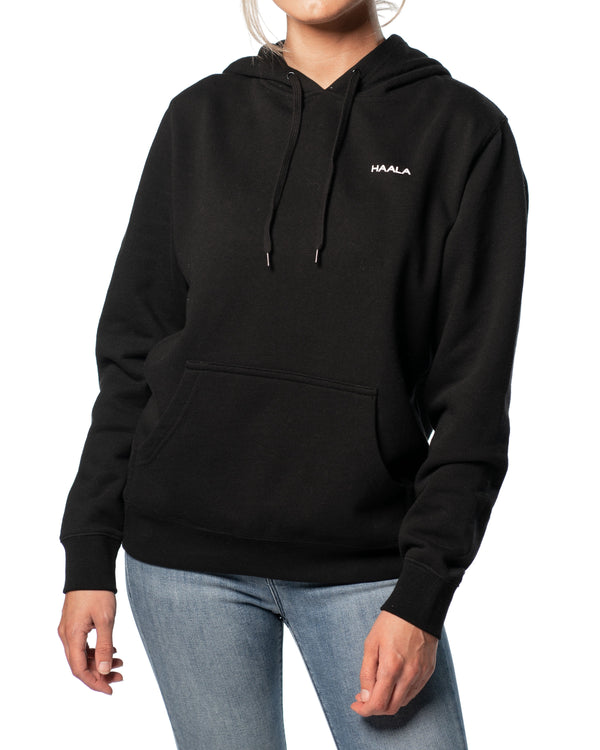 Hooded Sweatshirt: Black (CF)