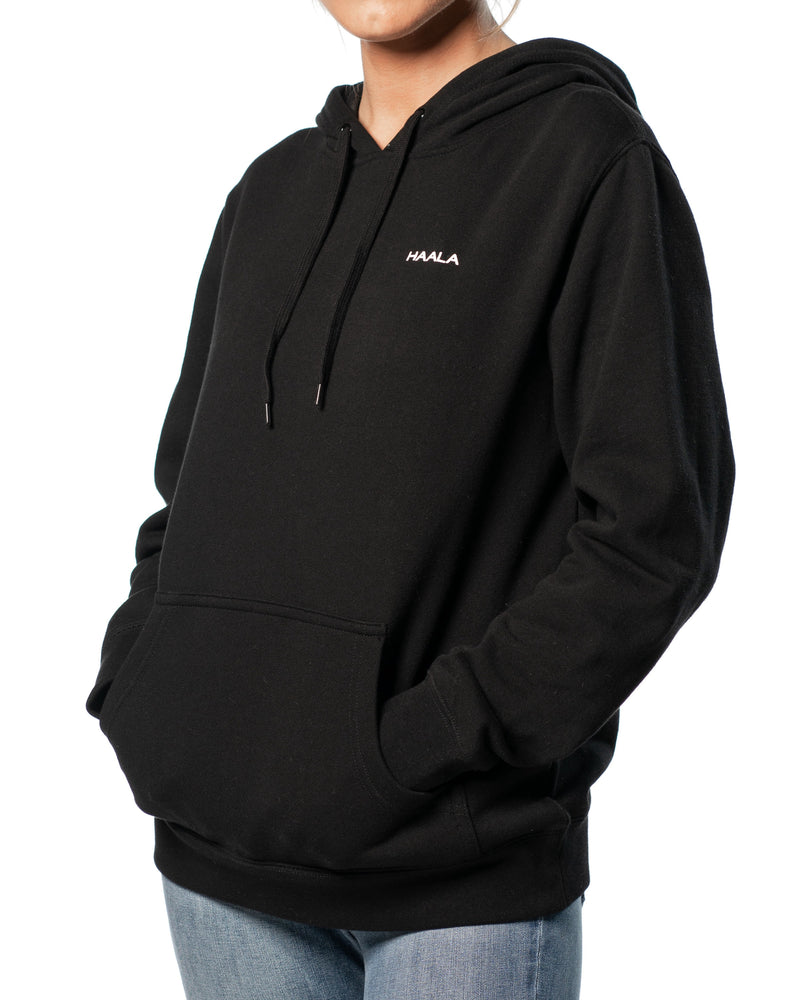 Hooded Sweatshirt: Black (CF)