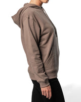 Hooded Sweatshirt: Mocha (FT)