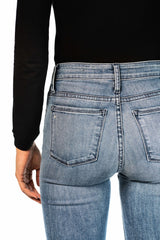 WESTERLY : Straight Leg (Vintage Blue) Navy Stitch