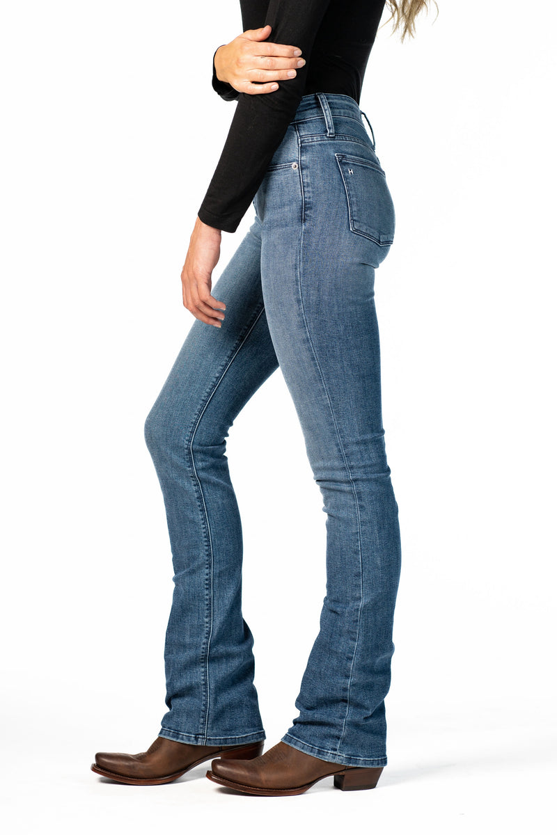 WESTERLY : Straight Leg (Vintage Blue) Navy Stitch